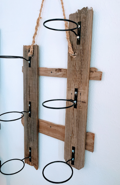 Custom Rustic Wood Hanging Planter - Made to Order in Montana