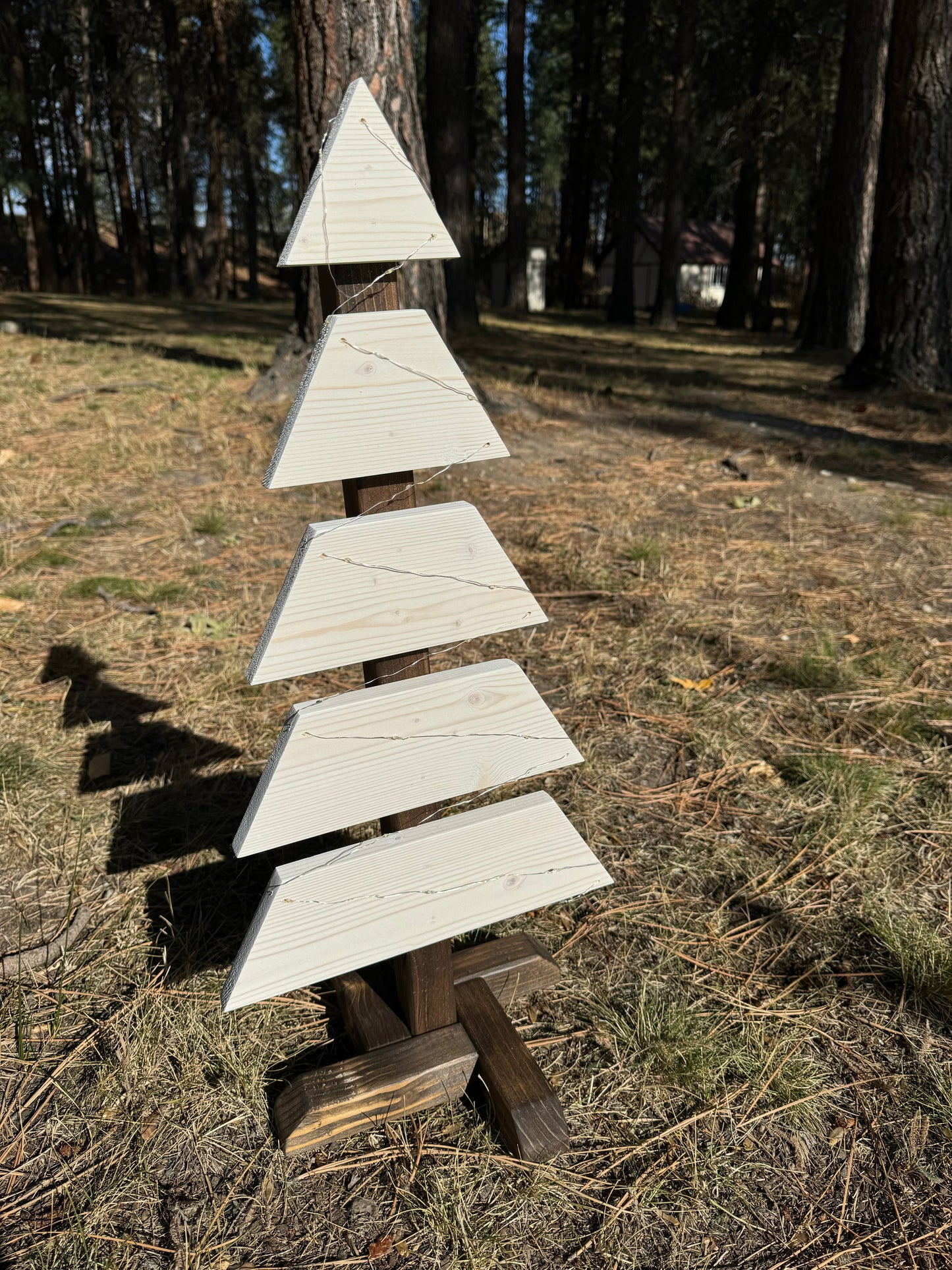 Decorative Wood Christmas Trees