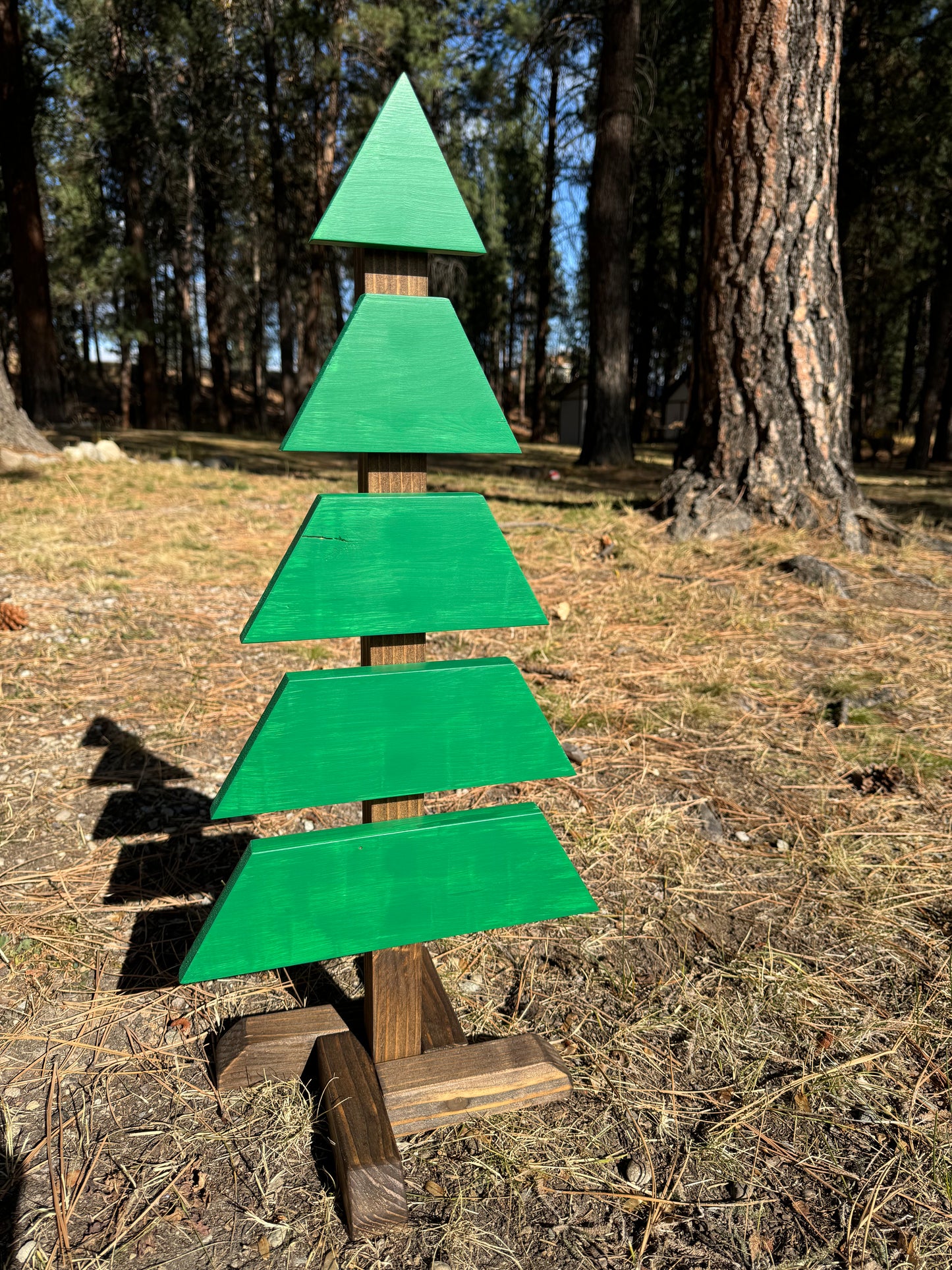 Decorative Wood Christmas Trees