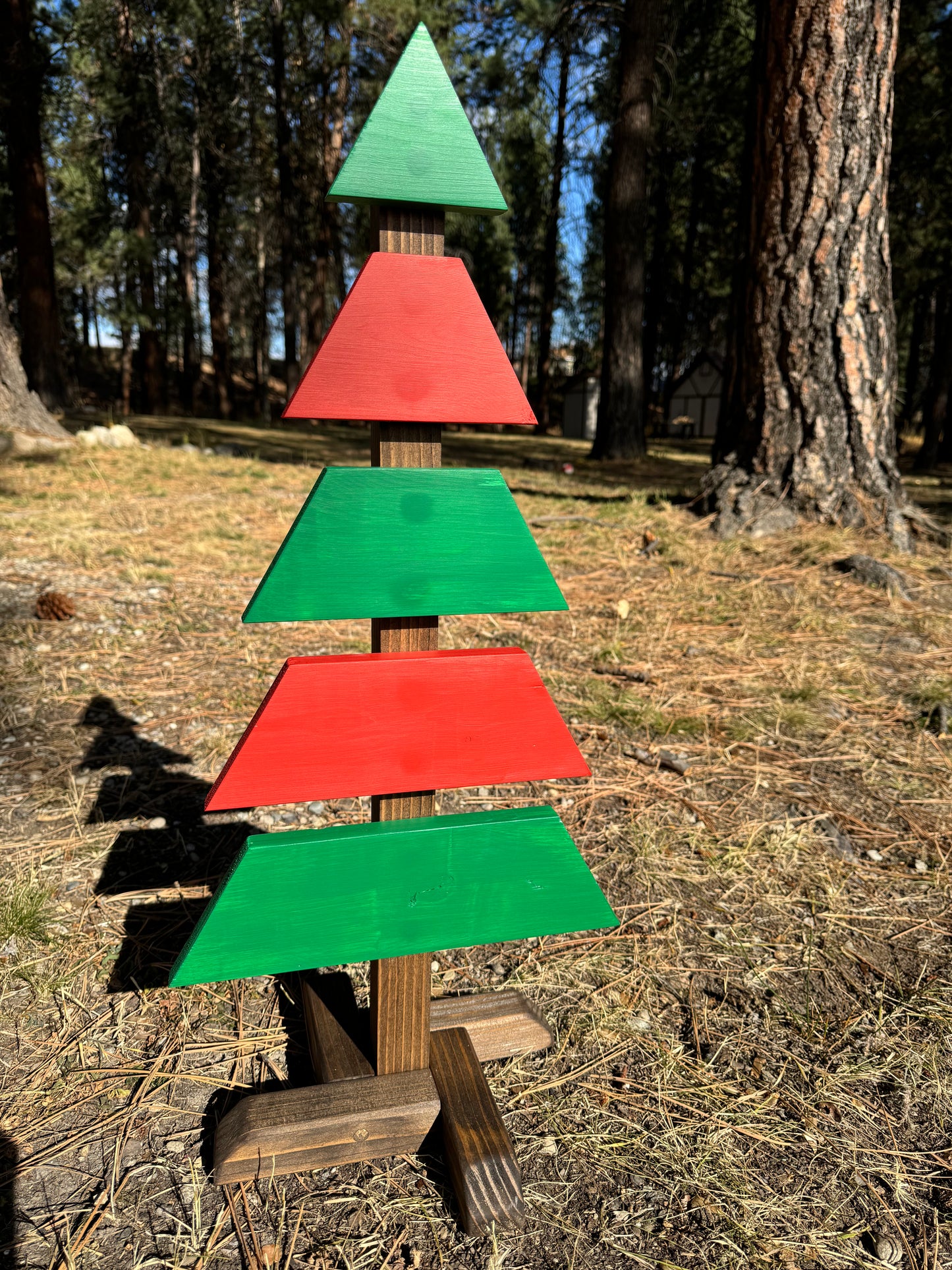 Decorative Wood Christmas Trees