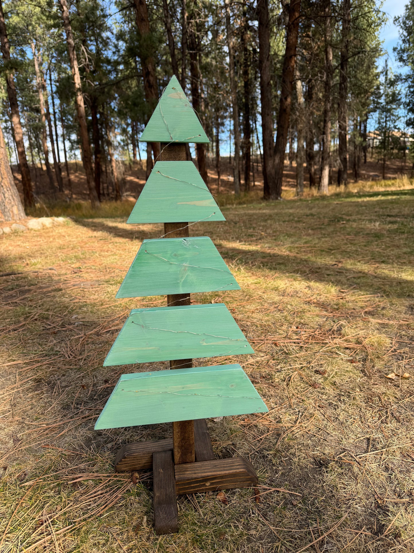 Decorative Wood Christmas Trees